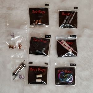 Body Rage Ear Gauge plugs various sizes